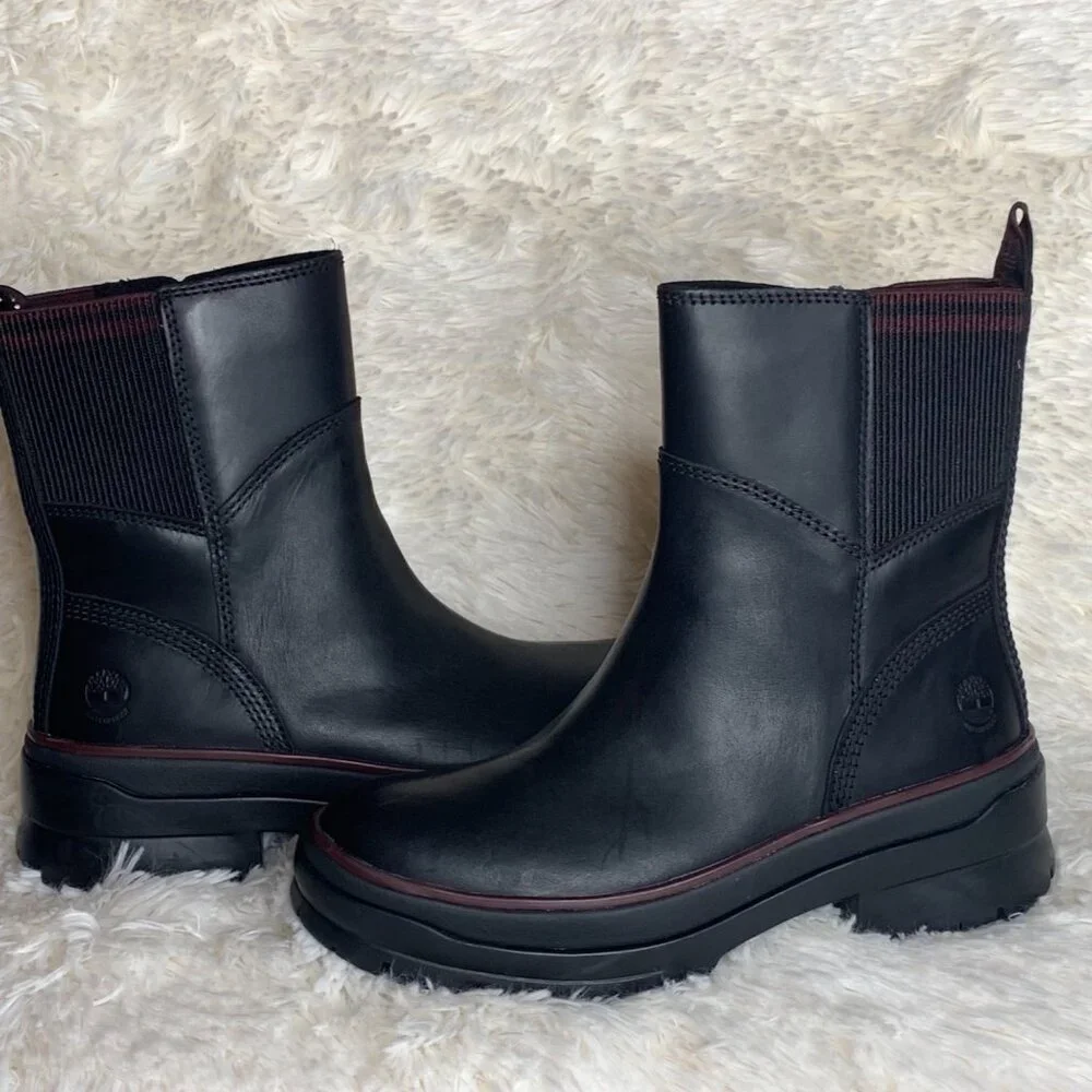 Timberland women’s‎ Malynn waterproof side up winter boots size 5.5
